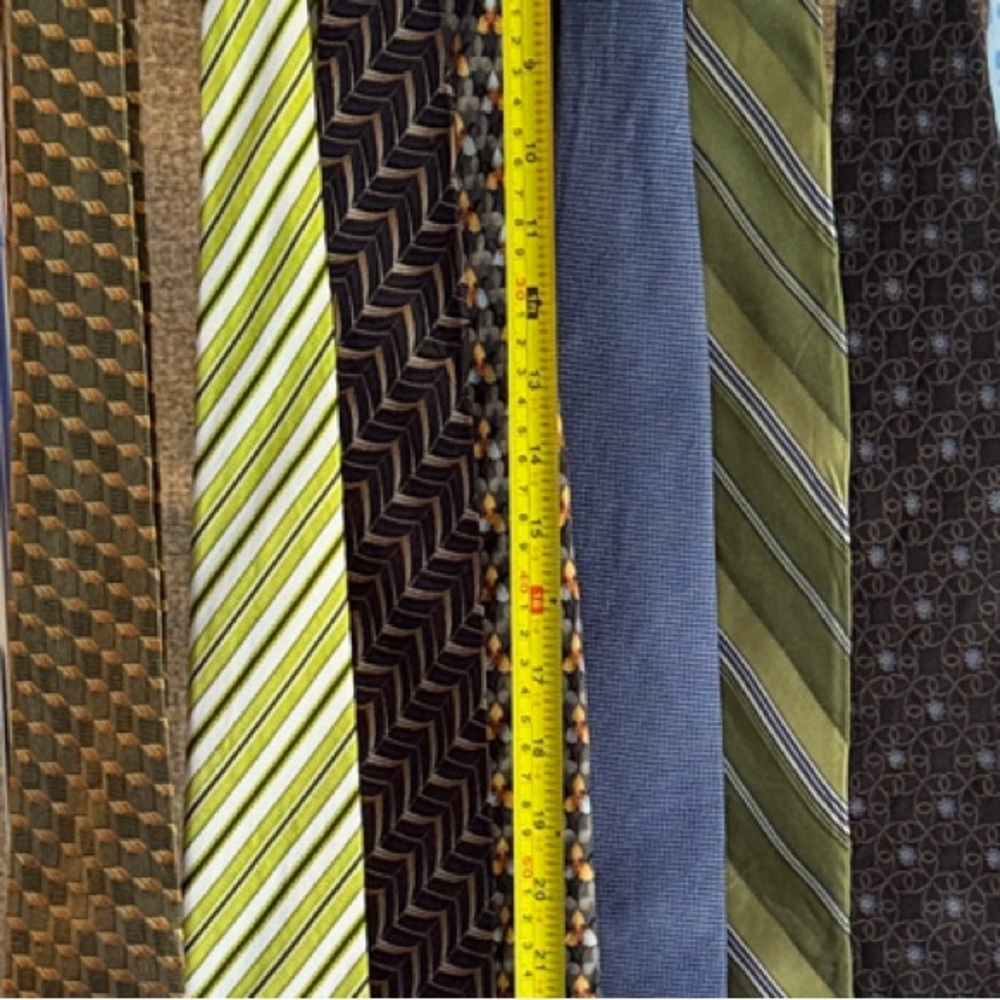 Ike Behar, Nordstrom Brown, Green, & Blue Tie Collection (15 total, most silk)